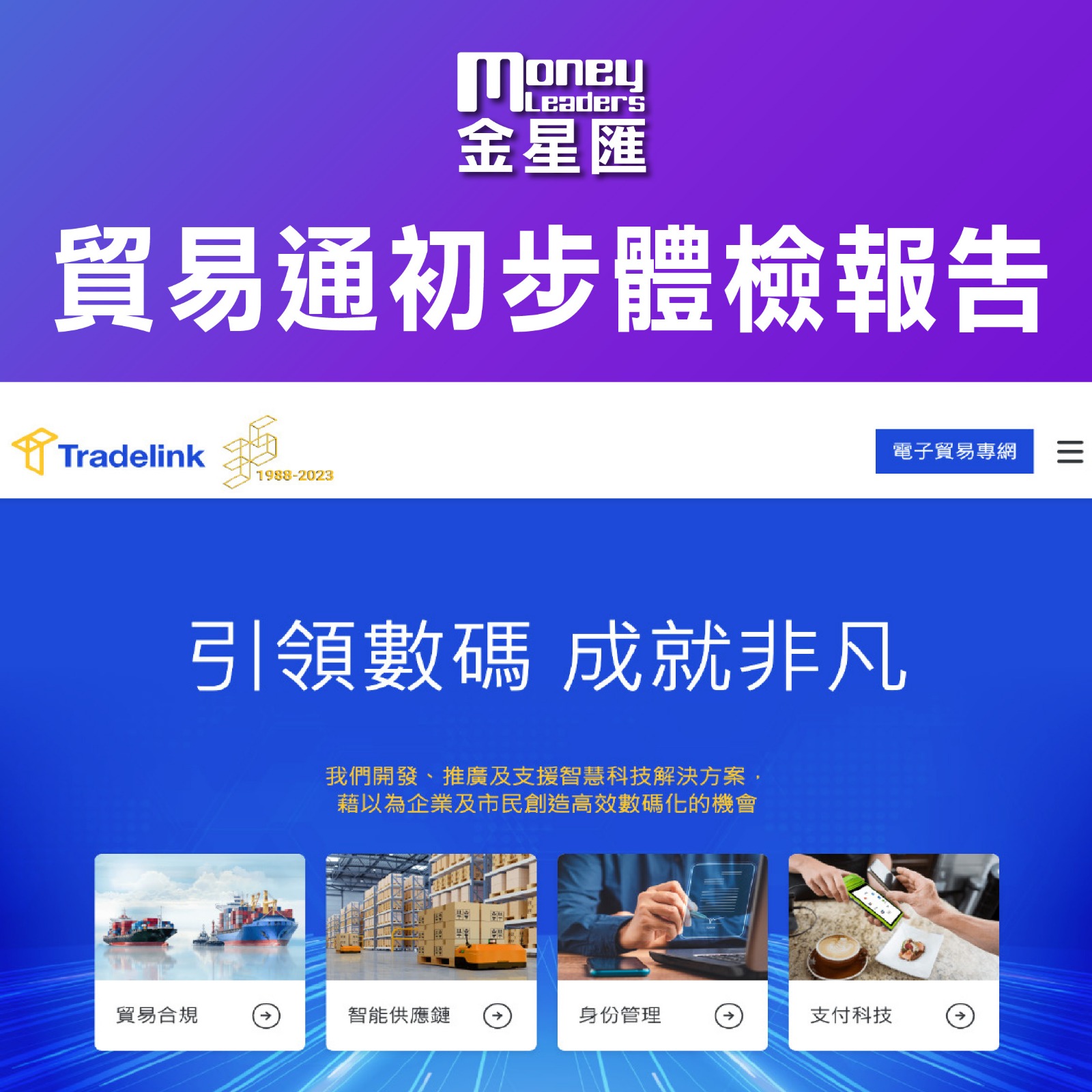 貿易通初步體檢報告