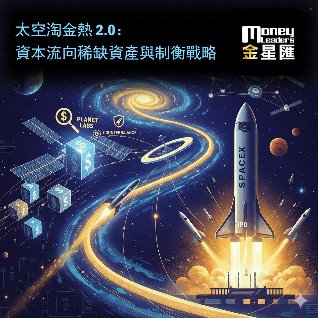 太空淘金熱 2.0：資本流向稀缺資產與制衡戰略